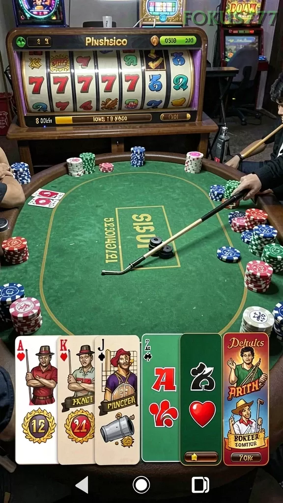 Cuplikan layar BIG77 — halaman utama